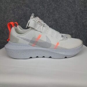 Nike Crater Impact Womens 6.5 / Kids 5Y Summit White Athletic Shoes DB3551-100‎